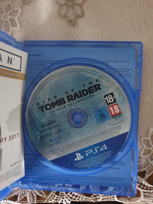Vând Rise of tomb raider pentru Ps4