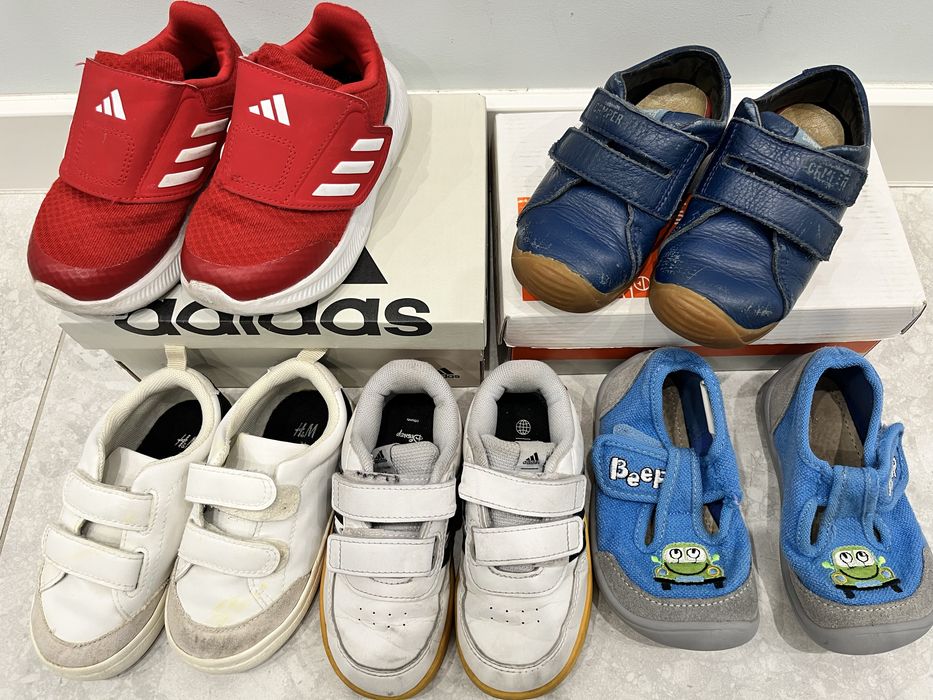 Обувки Кемпер Camper и Адидас Маратонки