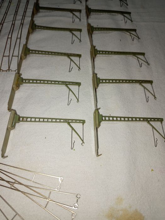Set stâlpi de catenare HO Marklin trenulețe diorama Roco piko