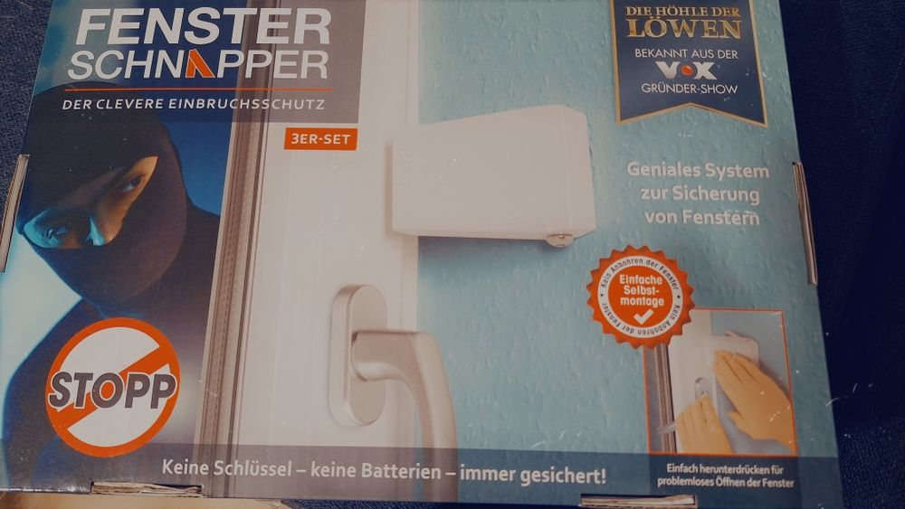 Fenster schnapper комплект от 3 щипки за прозорци против влизане взлом