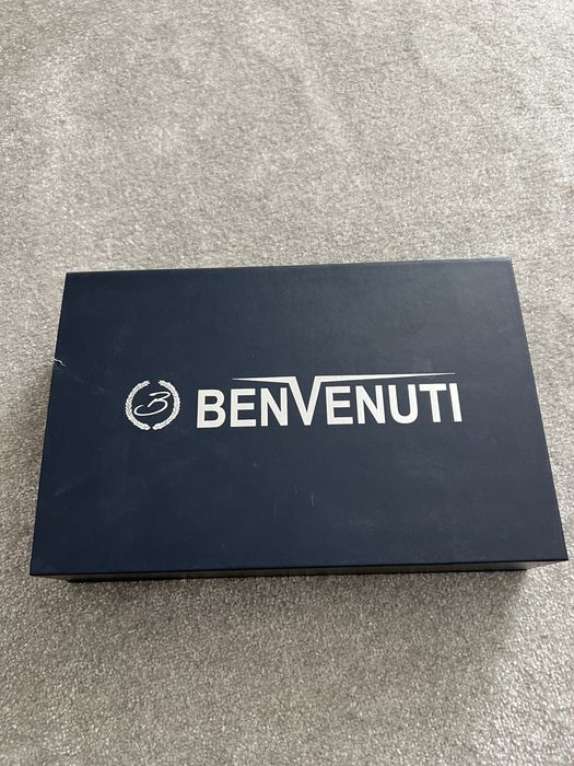 Set barbati curea si portofel piele Benvenuti