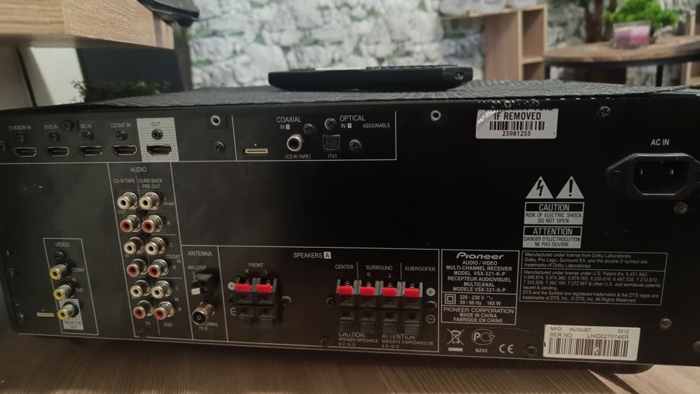Pioneer,hdmi,dts hd.