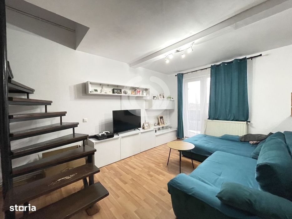Apartament 2 nivele la mansarda | Terezian | complet utilat si mobilat
