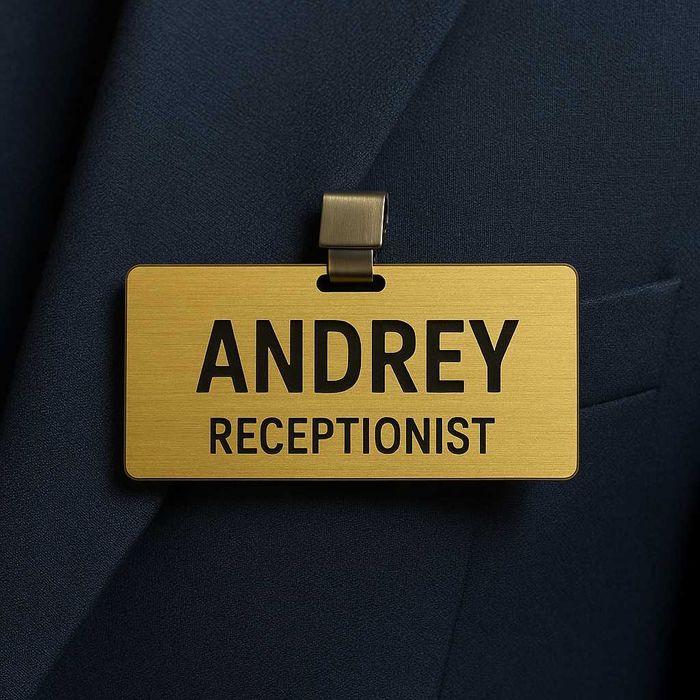 Изготовление табличек, номерков, бейджей