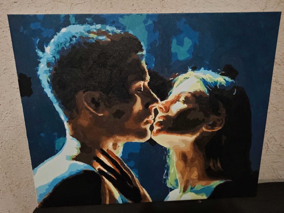 Нарисувана картина по номера