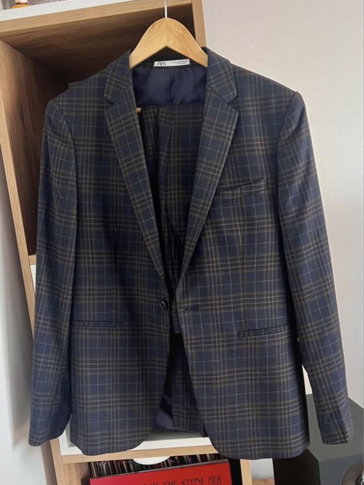 Costum bărbați ZARA 46 / pantaloni costum 38