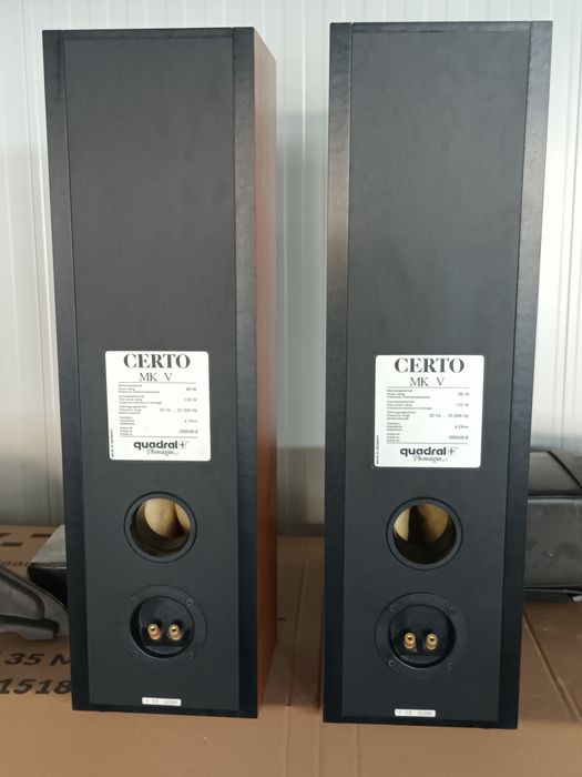 Тонколони Quadral Certo mk V
