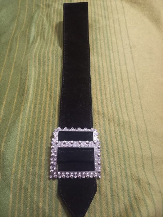 Ремень бархатный