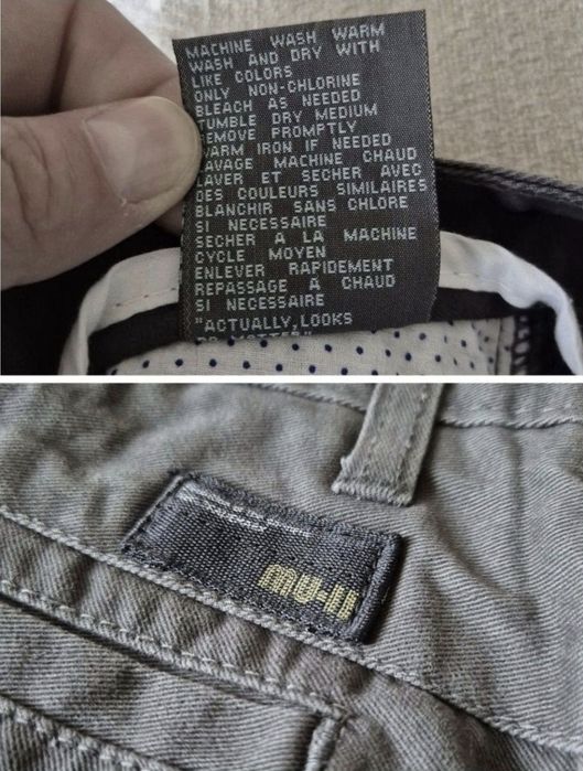 Pantaloni Scurți Bărbați Casual Mu-ii, Gri Închis, Mărime 32