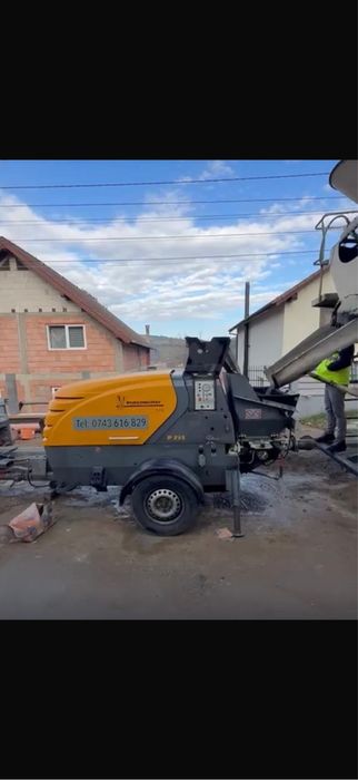 Pompa stationara de beton