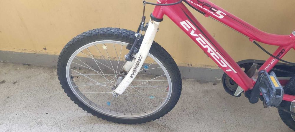 Колело Велосипед Еверест 20 цола с помощни колела детско