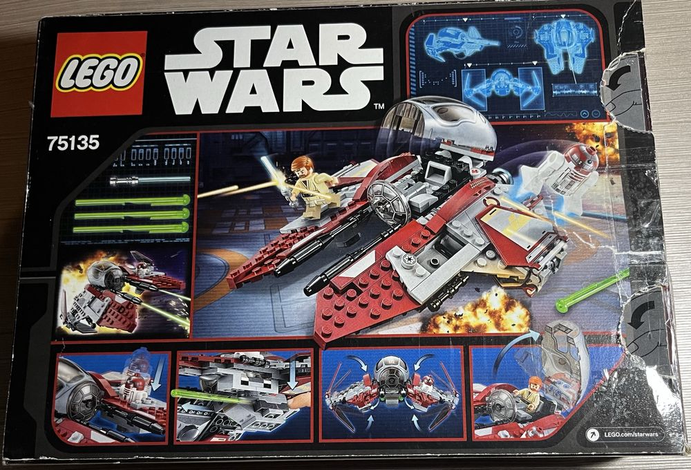 Lego Star Wars Obi-Wan’s Jedi Interceptor-75135