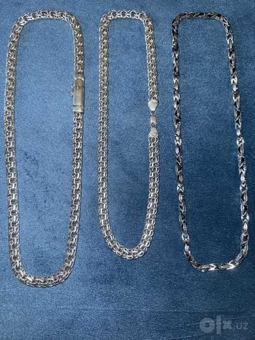 Продается серебро, цепочка, браслет 925 kumush