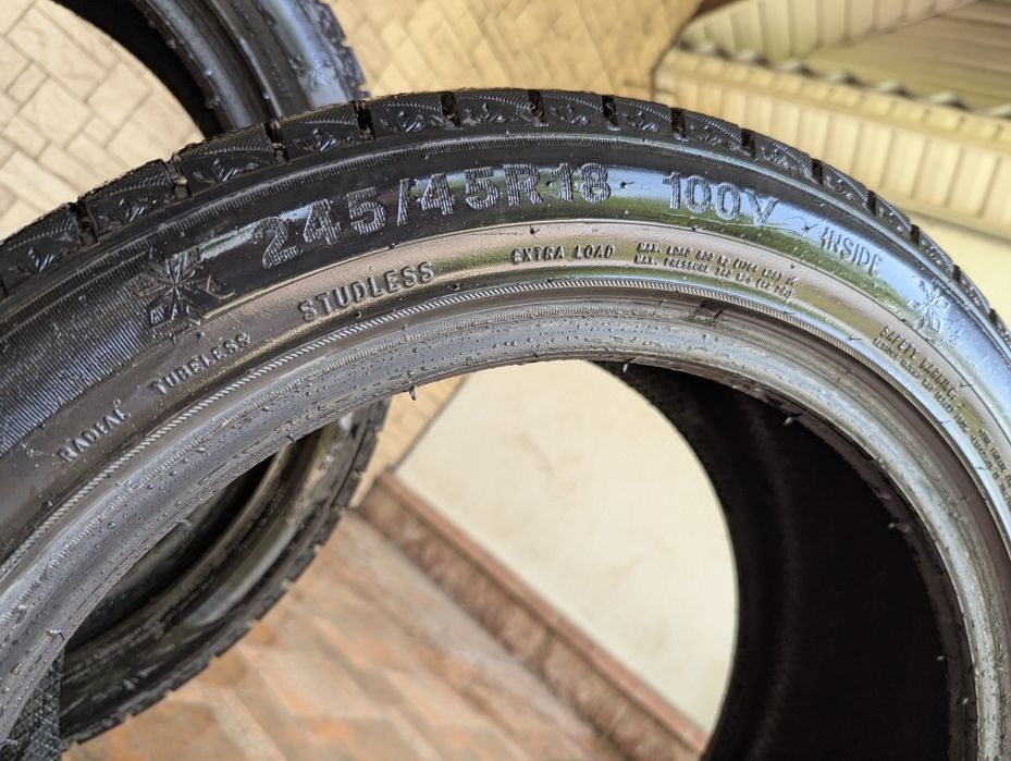Шины зимние 245/45 R18