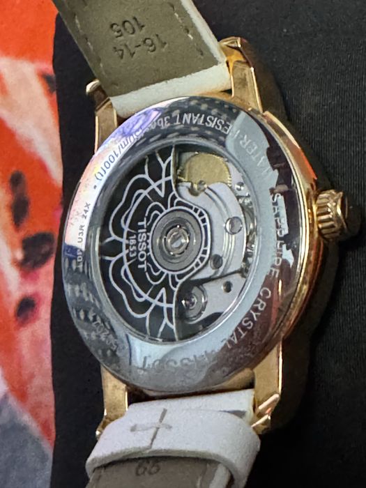 Tissot T050.207.37.017.04 T-Classic Automatic Lady Heart Woman's Watch