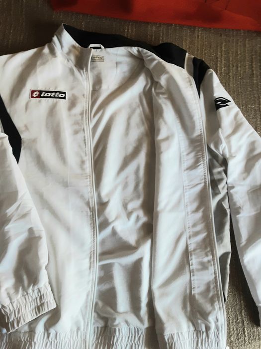 Set bărbătesc Lotto : tricou și jachetă