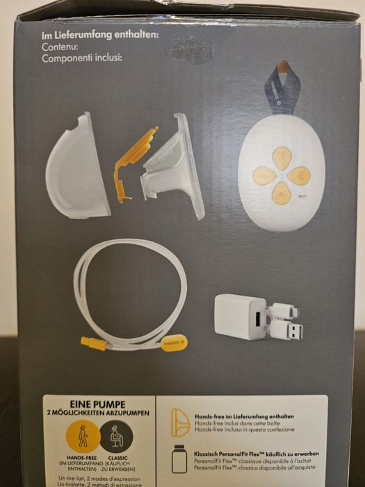 Помпа за кърма - Medela Solo (hands-free) + подаръци
