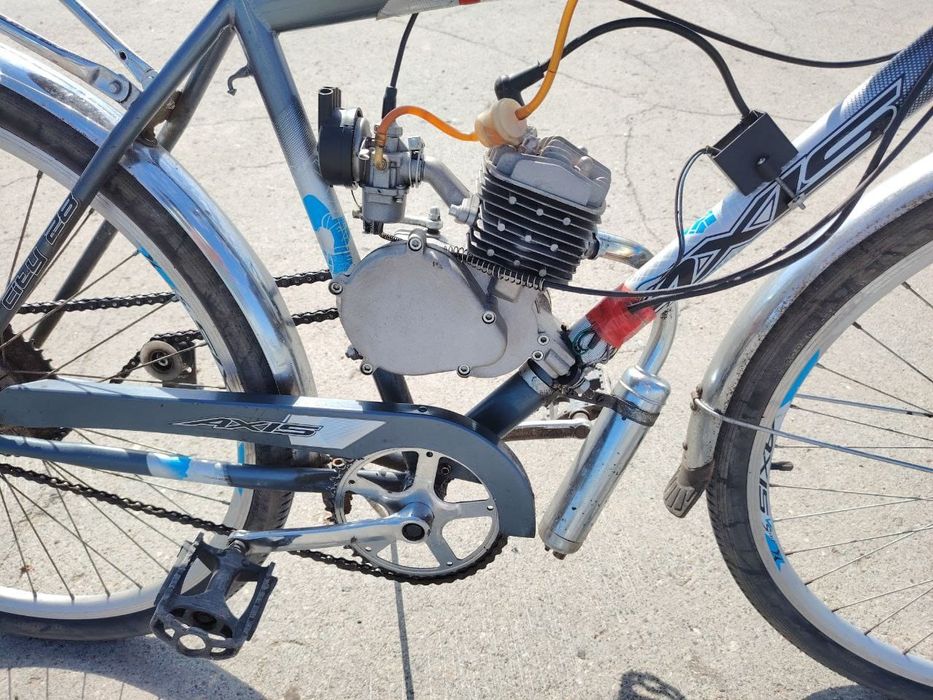 Продам велосипед с мотором.