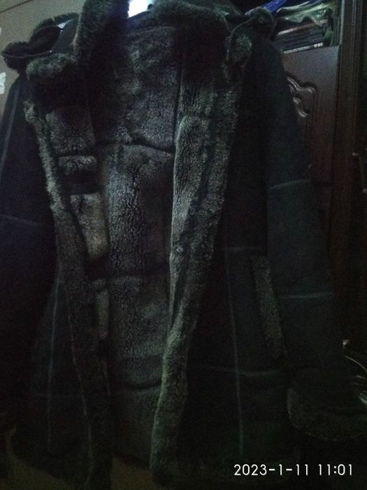 Дублёнка для девочек. Б/У.