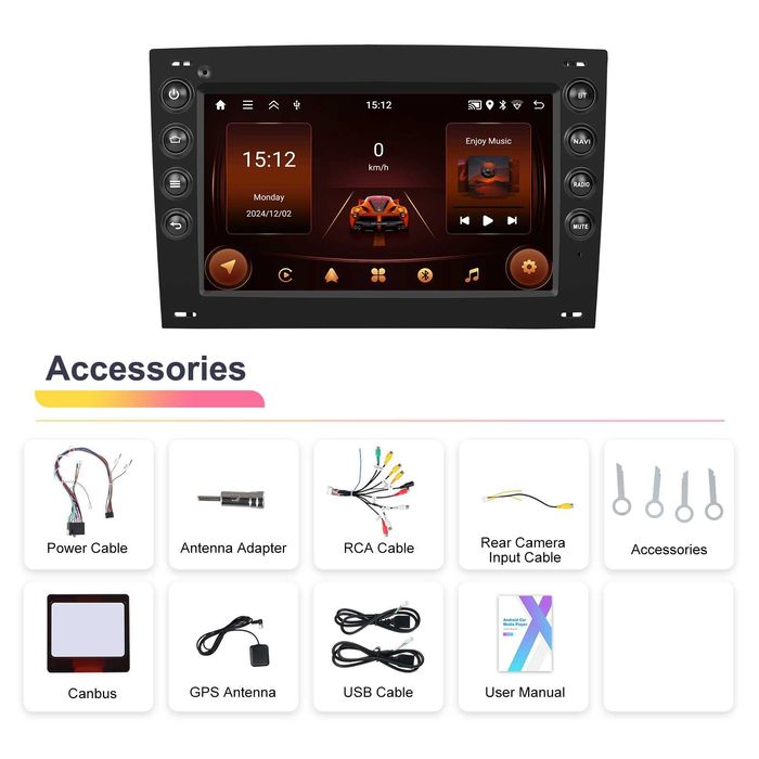 Navigatie Renault Megane 2 2002-2009