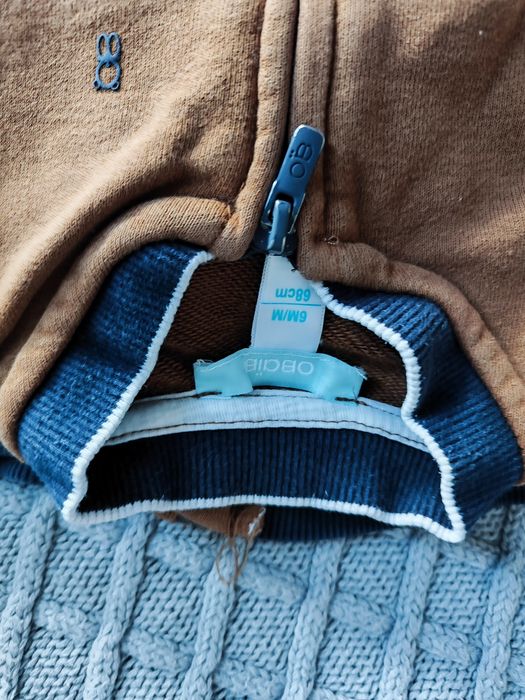 Комплект блуза и жилетка окайди 59см