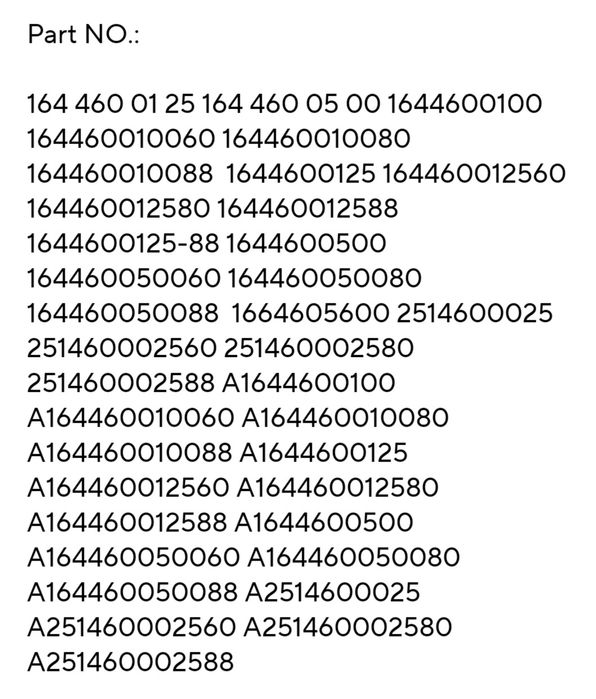 Кормилна рейка за Mercedes ML320 ML350 ML500 ML550 GL320 GL350 GL450