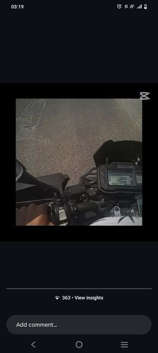 Tank skuter benzinli