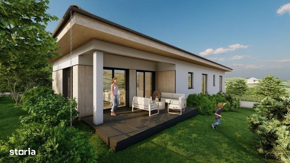 Casa individuala, 169 mp, garaj, Chinteni