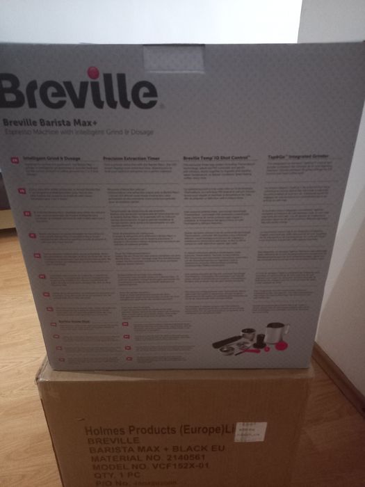 Expresor Breville Barista Max Plus VCF152-01  Nou