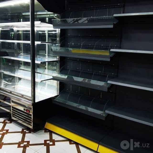 Полка стелаж витриналар заказга
