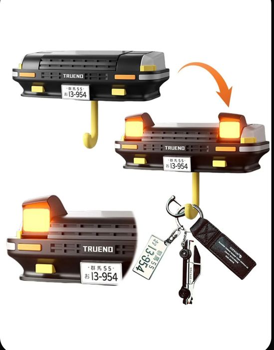 Держатель для ключей в виде машины