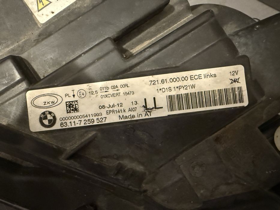 Far stanga bmw seria 3 f30 nonfacelift bixenon adaptiv
