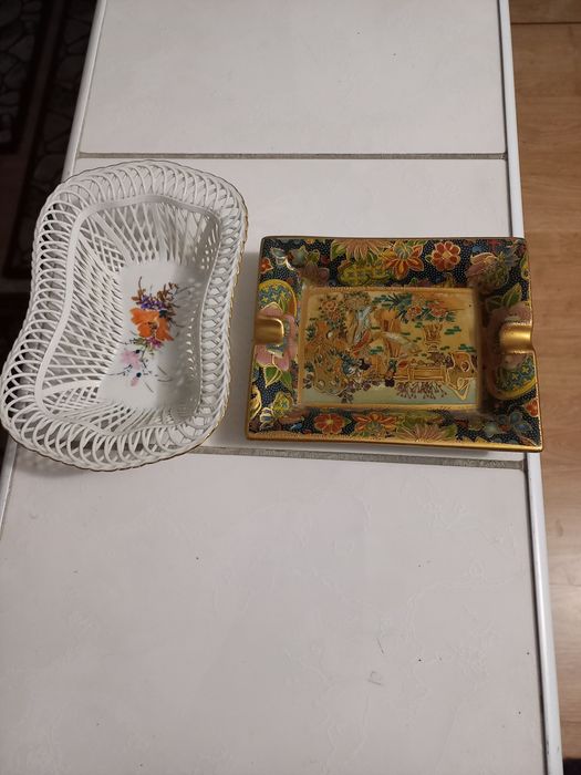 CADOU,Scrumiera,Tăvița Fine Portelan ASIA,UNICATE,câteva FILME RARE