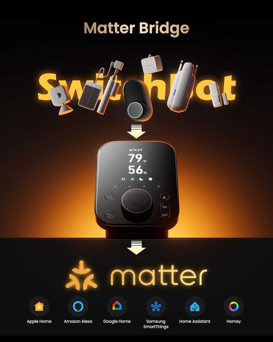 Смарт брава SwitchBot Lock Ultra + Keypad + Hub Mini Matter