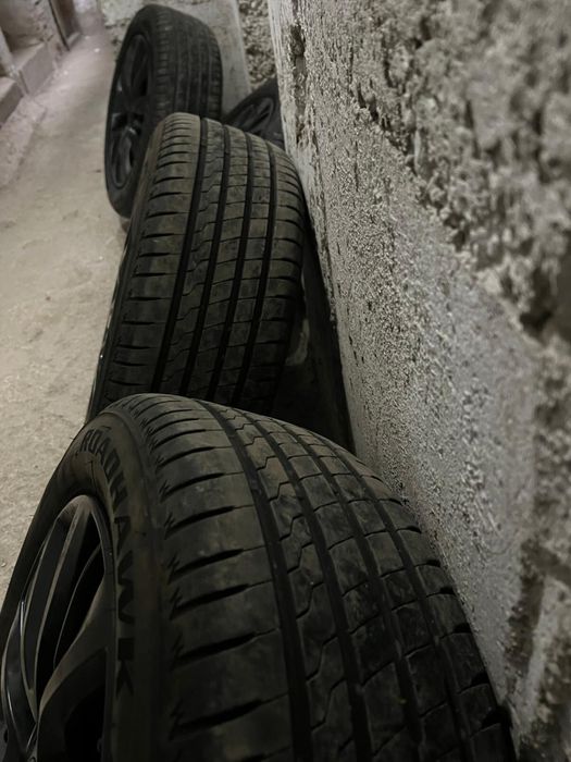 Jante 16” + cauciucuri 205/55 R16 folosite pe Fiat Tipo
