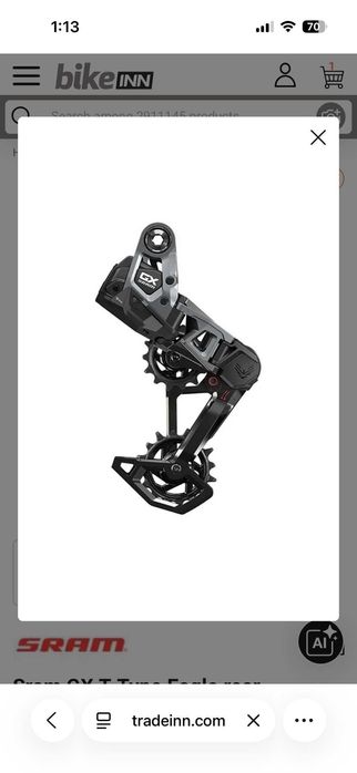 Deraior Sram AXS GX