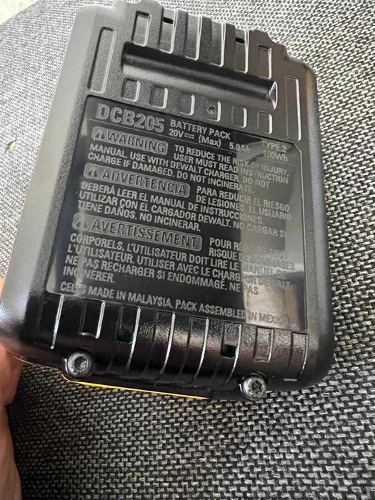 Аккумулятор Dewalt 5Ah оригинал!