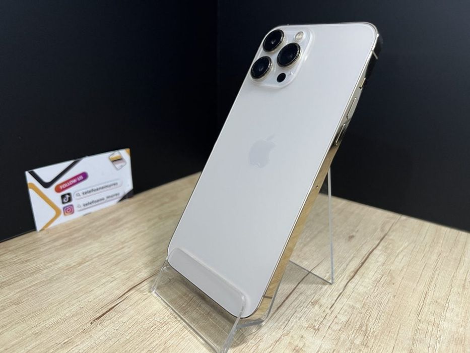 iPhone 13 Pro Max 128Gb Gold Second-Hand 3 ani garanție, Telefoane Mur