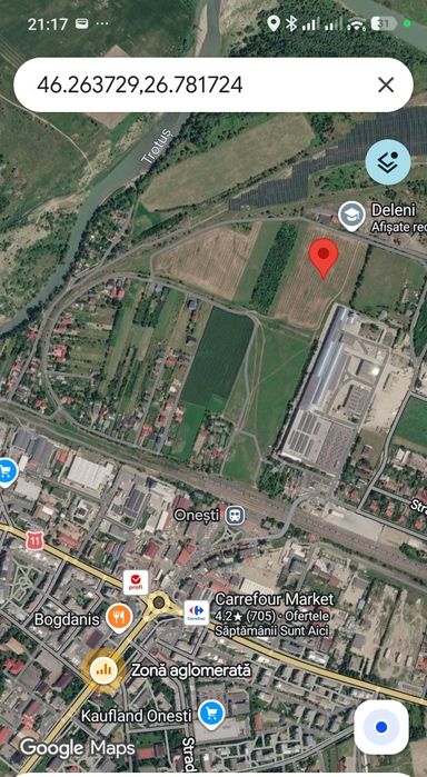 Oferta ! Proprietar! Teren intravilan Onesti Lanul Garii