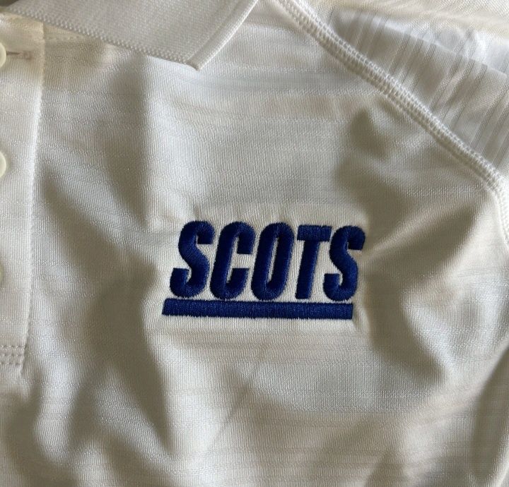 Adidas White Climate Scots Polo