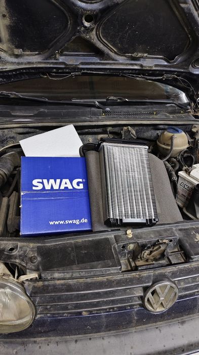 Замена радиатора печки