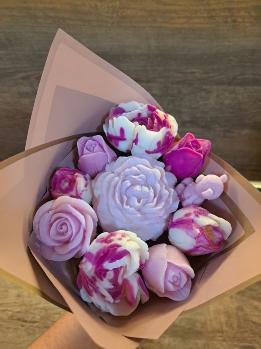 Соеви свещи,ръчна изработка