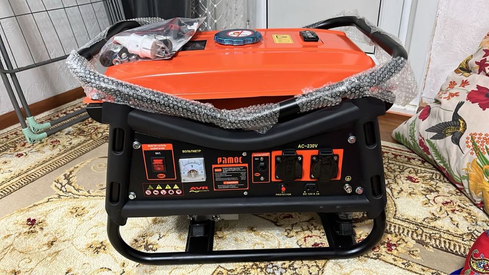 Генератор бензиновый 220 volt новый