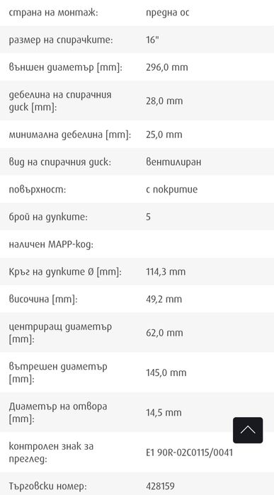 Спирачни дискове АТЕ