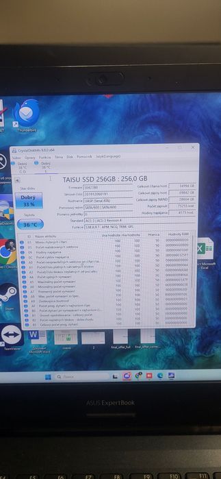 Продам ssd taisu 256g