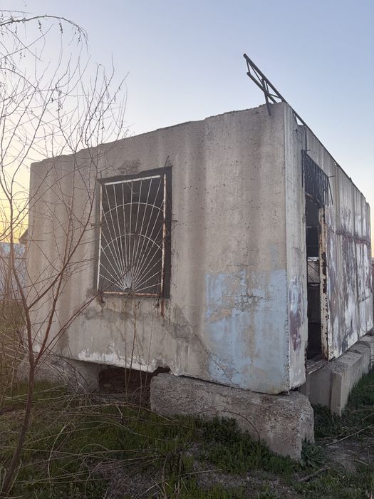 Бетонный каркасный дом