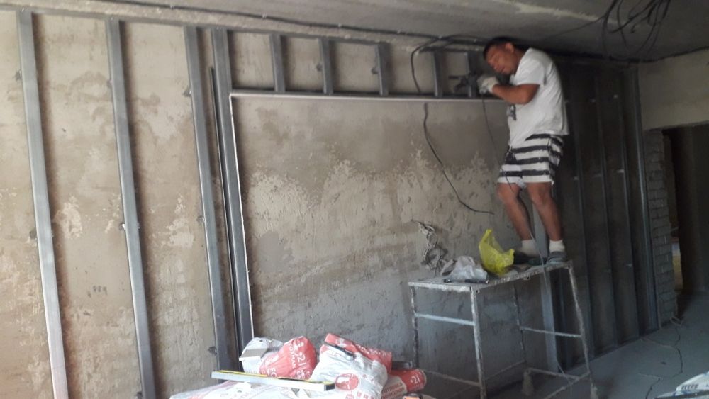 Гипсокартонные работы