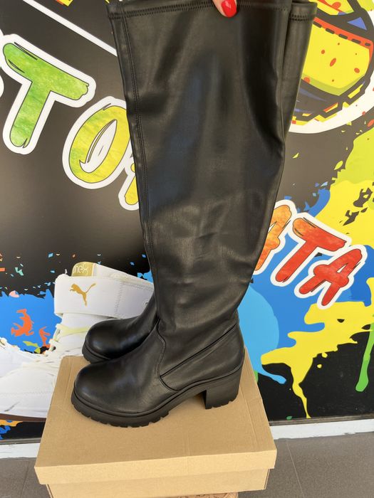 Дамски дълъг ботуш до коляното Steve Madden номер 39