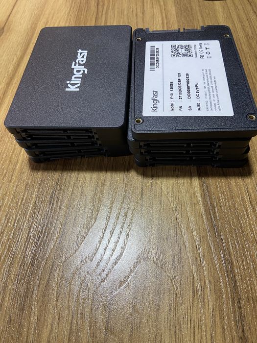 SSD KingFast 128GB SATA III - 12 шт, 100%