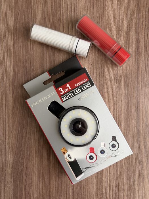 3in1 Multi LED Lens + Mini Power Bank